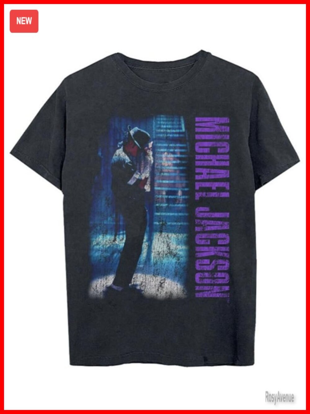 Michael Jackson Black Or White Video Graphic T-Shirt
